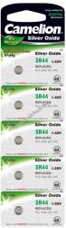 Camelion ezüstoxid-gombelem SR44 / G13 / LR44 / 357 / A76 5db/csom