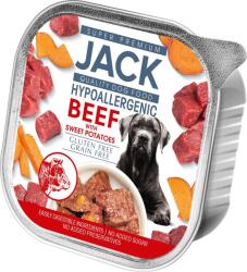 Jack pateu hipoalergenic - carne de vită cu cartofi dulci 150 g