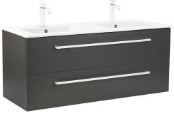  Vario Clam 120 alsó szekrény mosdóval antracit-antracit színben - Vario140 (Vario140)