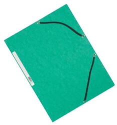 Q-CONNECT Ambalaj din carton neted cu bandă elastică Q-CONNECT verde