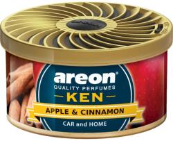 Areon гел ароматизатор за автомобил, ken, 1 брой, Ябълка и канела