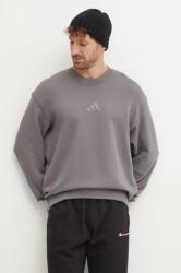 Adidas hanorac de bumbac All SZN barbati, culoarea gri, neted, IY6552 9BYH-BLM1GR_90X (IY6552)