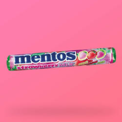 Mentos eper mix ízű cukorka 37, 5g - pepita