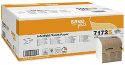 Celtex Save Plus hajtogatott toalettpapír recy, interfold, 2 réteg, 10x21cm, 40x225 lap - haztartasibolt