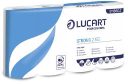 Lucart 2.150 háztartási toalettpapír, 2 rétegű, 150 lapos, 8x8 tekercs/zsák