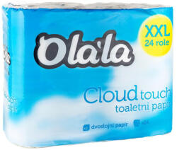  Olala Could Touch toalettpapír 2 rétegű fehér 24 tekercses, (6 csomag/zsák)