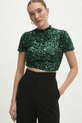 ANSWEAR bluza femei, culoarea verde, modelator BBYA-BDD00U_77X (22418.fms)