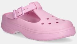 Crocs papuci Classic Mary Jane Clog femei, culoarea roz, 210581 9BYH-KLD07O_30X (210581.6WY)