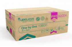 Tubeless V Hajtogatott toalettpapír 2 rétegű, 100% cellulóz, 40x265 lap 10600 lap/karton - haztartasibolt