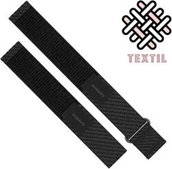 Garmin Quick Release 20mm Black nylon-textil óraszíj