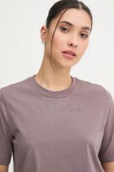 Calvin Klein Performance tricou din bumbac femei, culoarea violet, 00GWF4K113 9BYH-TSD183_94X (00GWF4K113)