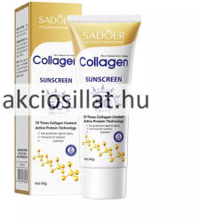 SADOER Collagen Sunscreen SPF 50+ Kollagénes fényvédő krém 40g
