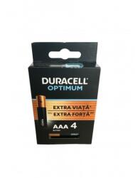 Duracell Optimum LR03 AAA 1.5V MX2400 baterii alcaline blister 4