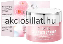 SADOER Collagen Sakura Firming Elasticity Cream Kollagénes Japán cseresznyevirágos arckrém 50g