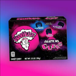 Warheads Galactic Mix Cubes savanyú gumicukor 99g - pepita