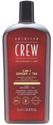 American Crew 3-in-1 Ginger + Tea Shampoo, Conditioner and Body Wash 1000 ml