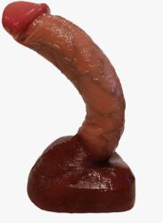 FAAK Dildo Realistic Great Max, Silicon Lichid, Maro, 27 cm Dildo