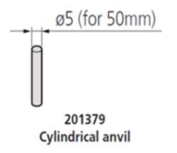 Mitutoyo Mikrométer cserélhető ülékkel 25-50 mm (117-102)