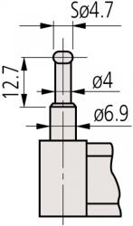 Mitutoyo Mikrométer csőméréshez C-típus (395-363-30)