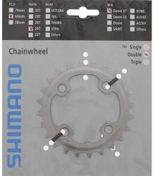 Shimano Deore XT FC-M785 MTB első lánckerék, 24T AM, 64 mm, 10s, alumínium, ezüst színű