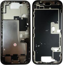 Apple iPhone 16 Pro középső keret Akkumulátorral, Fekete, Titanium Sand Gyári, Grade A