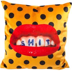 Seletti Pernă TOILETPAPER SHIT, 50 x 50 cm, portocaliu, Seletti (SLT02305)