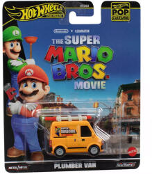 Mattel Hot Wheels Pop kultúra széria - Super Mario Bros. Movie - Plumber Van kisautó 1/64 - Mattel (HXD63/HXF03)