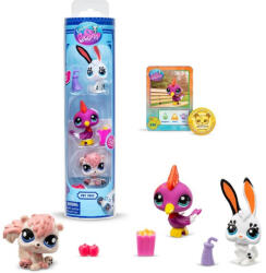 Flair Littlest Pet Shop: Nyúl, harkály, mókus 3db-os figura csomag - Country vibes 2. széria (LPS00621/00598)