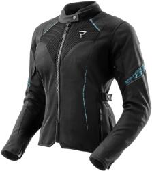 Rebelhorn Jachetă de motocicletă Rebelhorn Jax pentru femei, negru-mentă (PBRHTJ-JAX-LADY-TJ05)