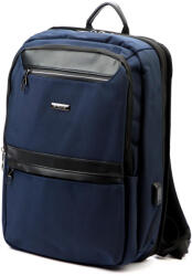 GREGORIO B. Cavalli BC1326 sötétkék hátizsák, laptoptáska 30 x 44 x 13 cm (56318)