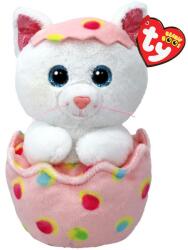 Ty Boos Giggles Macska Tojásban Plüss 15 cm (TY37369) - liliputjatek
