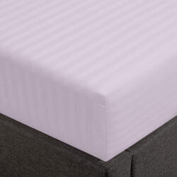 Pucioasa Husa pat damasc policoton cu elastic pentru saltea 90x200cm, alb