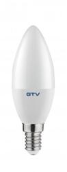 GTV LD-SPNC37E14-7W LED FÉNYFORRÁS, AG, szabályozható, C37, 4000K, 7, 0W, E14, AC180-250V, 200°, 700lm, 61mA (LD-SPNC37E14-7W)
