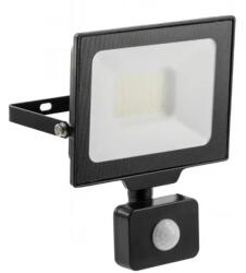 GTV GT-GCR30W-40 G-TECH LED-es reflektor mozgásérzékelővel, 30W, 3000lm, AC220-240V, 50/60 Hz, PF>0, 9, RA>80, IP65, 120°, 4000K, fekete (GT-GCR30W-40)