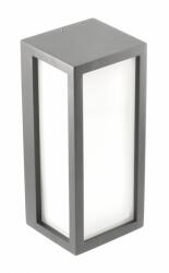GTV OS-VASE27G-30 VASTI homlokzati lámpatest, E27, MAX. 12W, IP54, AC220-240V, 50/60Hz, grafit (OS-VASE27G-30)