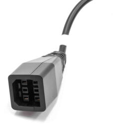 VHBW Microsoft Xbox One, 360 E, 360 Slim Tápadapter Kábel - 28 cm (888100249)