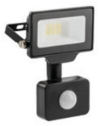 GTV GT-GCR10W-64 G-TECH LED-es reflektor mozgásérzékelővel, 10W, 1000lm, AC220-240V, 50/60 Hz, PF>0, 9, RA>80, IP65, 120°, 6000K, fekete (GT-GCR10W-64)