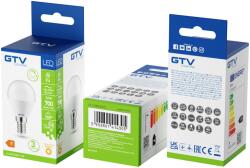 GTV LD-SPCG45E14-7W LED FÉNYFORRÁS, AG, szabályozható, G45, 3000K, 7, 0W, E14, AC180-250V, 200°, 700lm, 61mA (LD-SPCG45E14-7W)