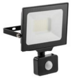 GTV GT-GCR30W-64 G-TECH LED-es reflektor mozgásérzékelővel, 30W, 3000lm, AC220-240V, 50/60 Hz, PF>0, 9, RA>80, IP65, 120°, 6000K, fekete (GT-GCR30W-64)