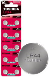 Toshiba LR44 speciális alkáli elem buborékfólia 10 db-os (TOSBAT0542)