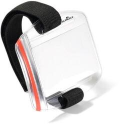 Durable Azonosítókártya tartó, 1db kártyához, karra rögzíthető, DURABLE, áttetsző (DB841419) - tintasziget
