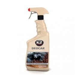 K2 Légfrissítő spray kávé illatú, autóba, otthonra 700 ml K2 Deocar Coffee M115KM