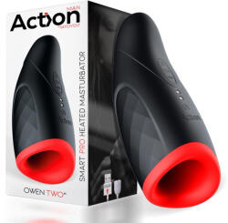 Action maszturbátor változtatható nyomással, fűtési funkcióval