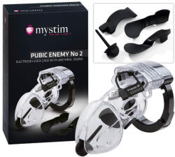 mystim Pubic Enemy No 2 - elektro péniszketrec (05828590000)