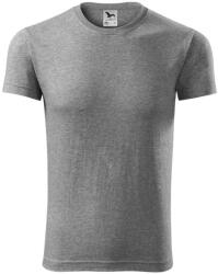 MALFINI Viper Férfi póló - Sötétszürke melírozott | 3XL (1431218)