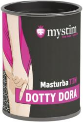 Mystim MasturbaTIN Dotty Dora - pontozott maszturbátor (fehér) - shop