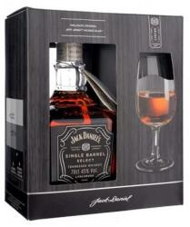 Jack Daniel's Whisky Single Barrel Select DD. + pohár (45% , 0, 7 L)