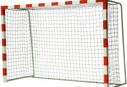 Huck Set 2 plase porti handbal fotbal Huck 3x2 m, fir 4 mm fara nod, culoare neagra (HN114-06)