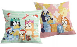  Bluey Winter Karácsonyi párna, díszpárna 40x40 cm (HAX613397)
