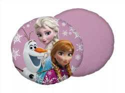  Disney Jégvarázs Pink formapárna, díszpárna 35 cm (JFK037218)